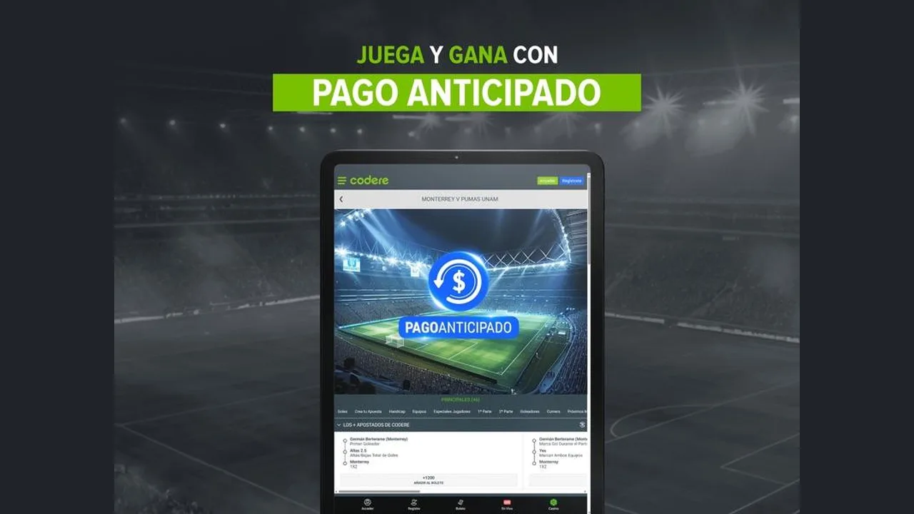 Captura oficial de la app de Codere en la App Store de España