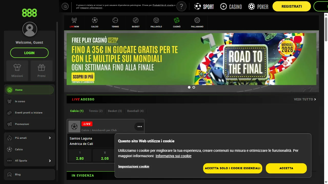 Captura 1 de 888sport